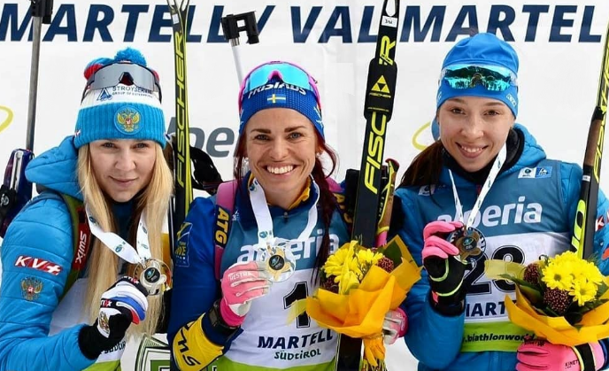 Евгения Павлова, Элизабет Хегберг и Ульяна Кайшева - призёры пасьюта в Мартелле.