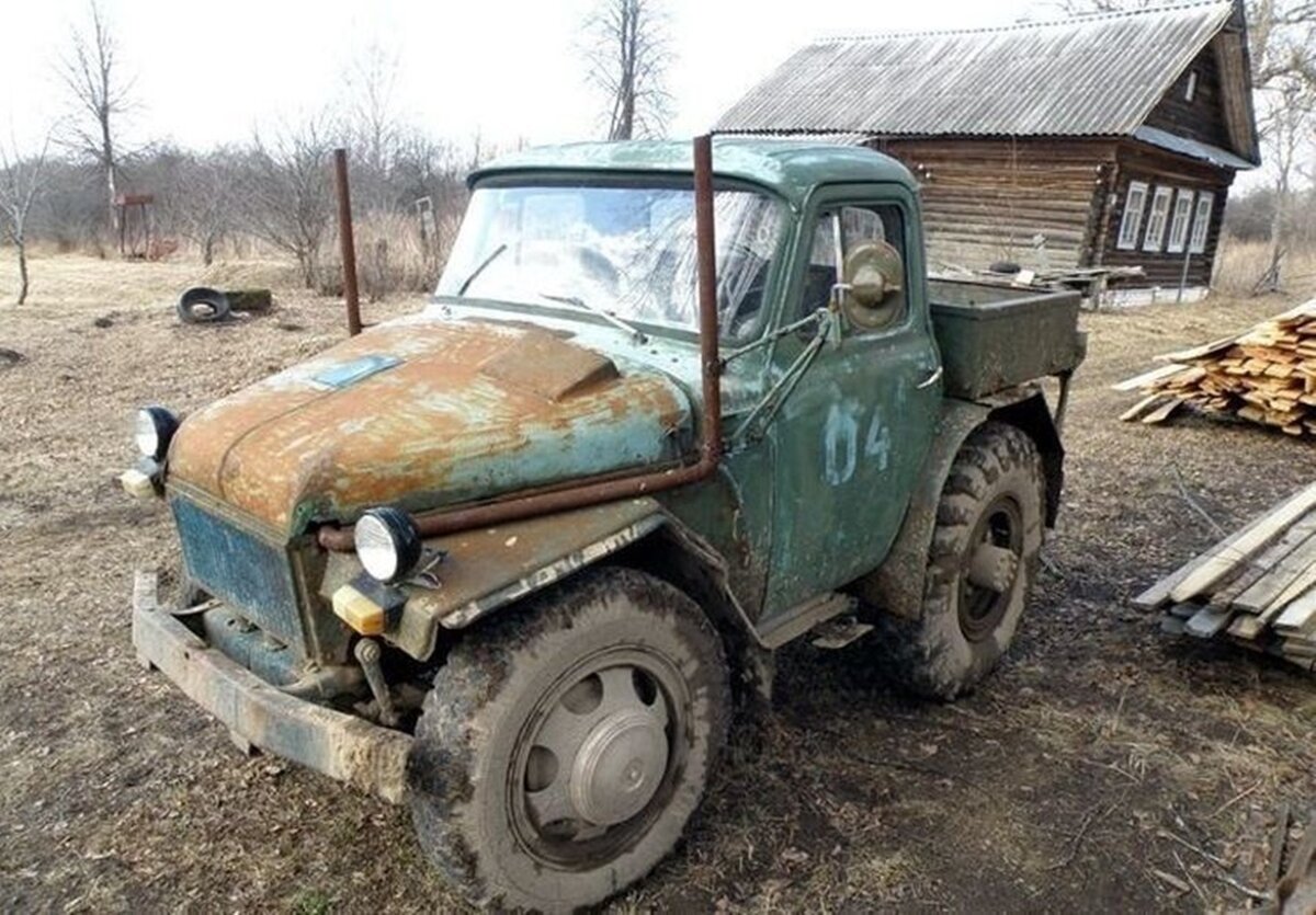 Самодельный автомобиль для деревни