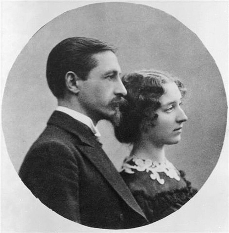 Иван Бунин с женой Верой Муромцевой