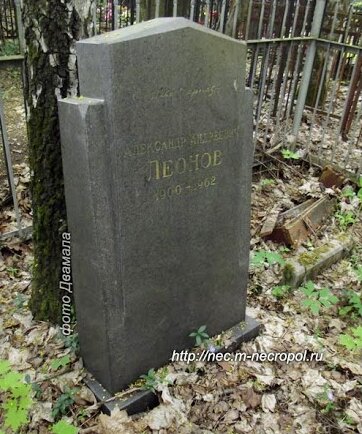 Могила писателя Ильи Чернева.