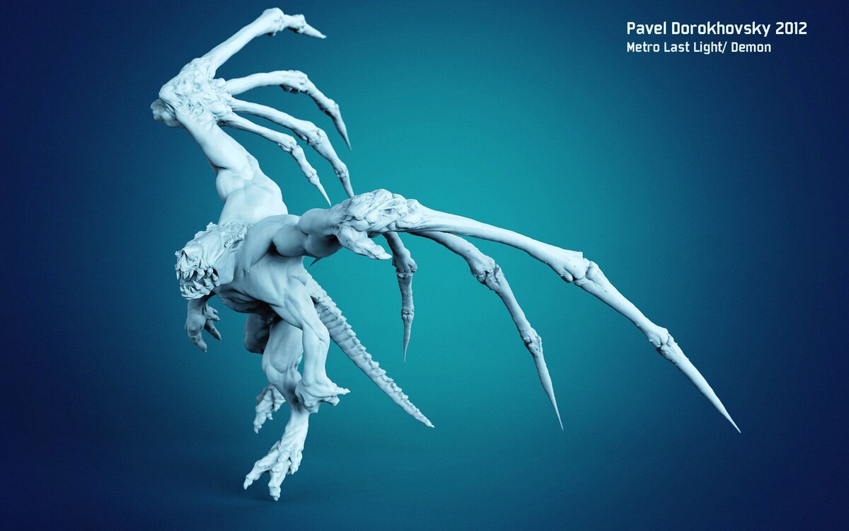 демон, концепт арт
