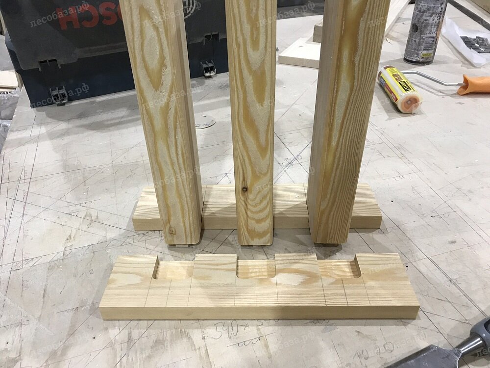 комплект реечной перегородки для самостоятельного монтажа