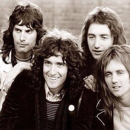 Queen на постере 1978-го года, когда вышла пластинка Jazz с этой песней.