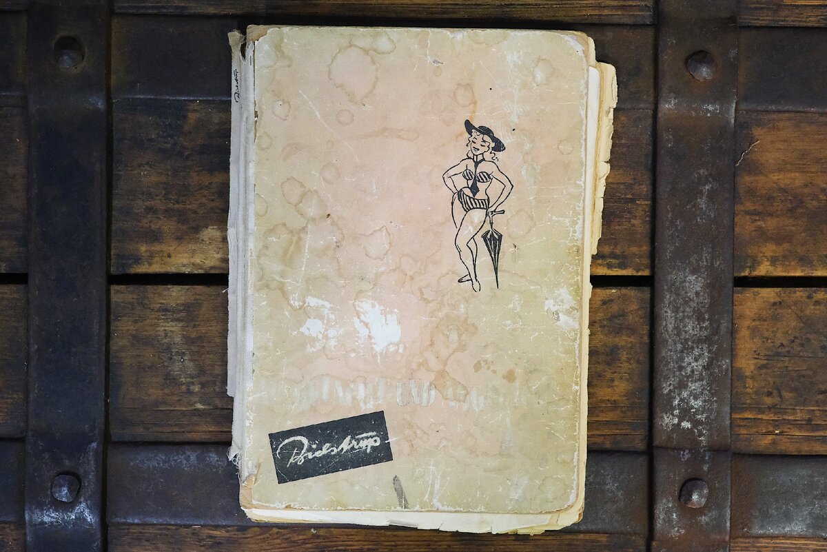 Состояние книги до реставрации (листайте галерею).