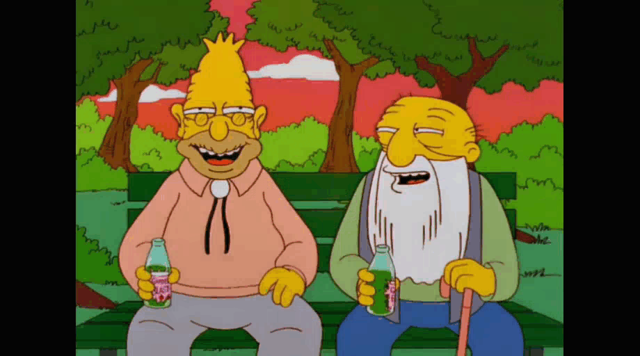 Пародия на м/с Бивис и Баттхед (Beavis and Butt-head, телеканал MTV) //Фрагмент сериала Симпсоны, s10e06 