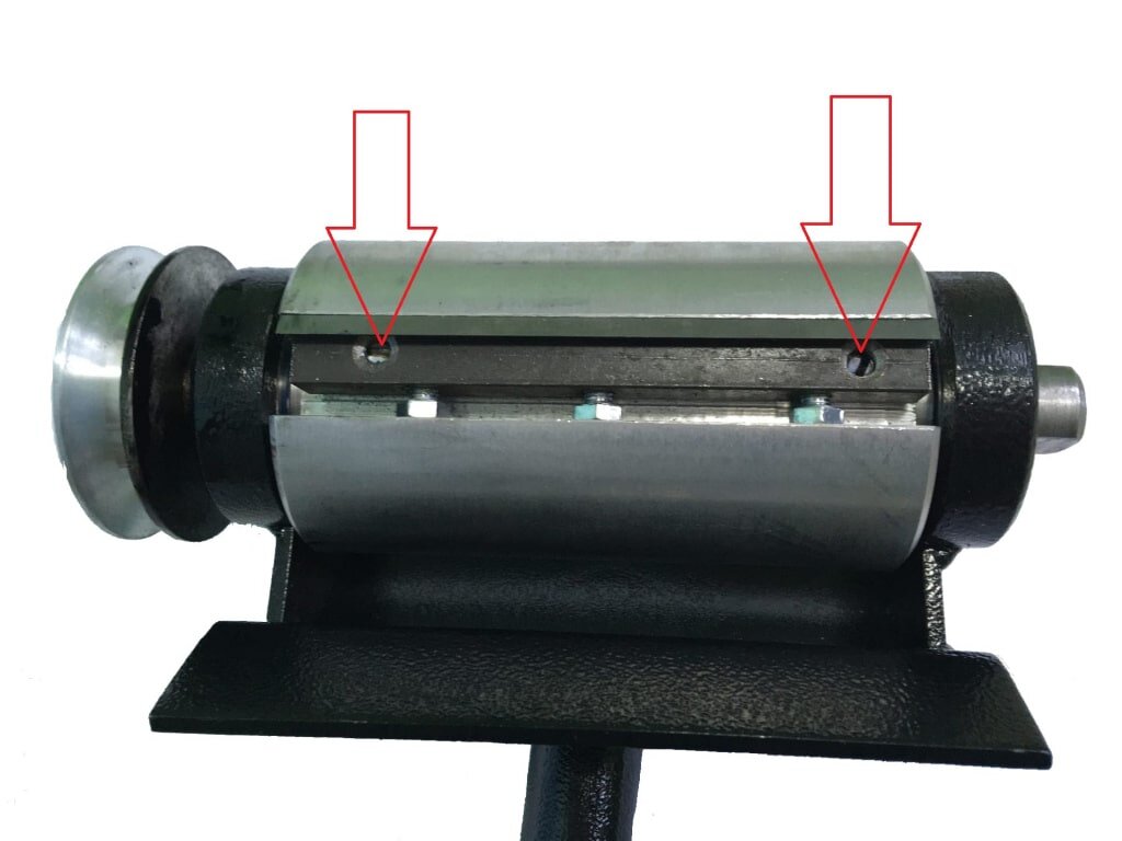 Регулировка вылета ножей