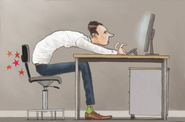 Выпрями спину))