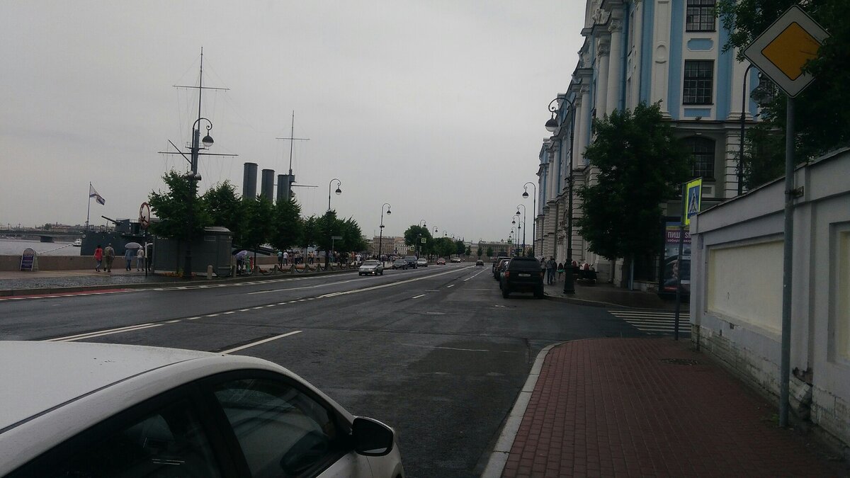 Прогулка на следующий день после приезда.