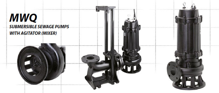 Шламовый насос с агитатором