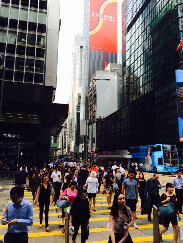 улицы Гонконга