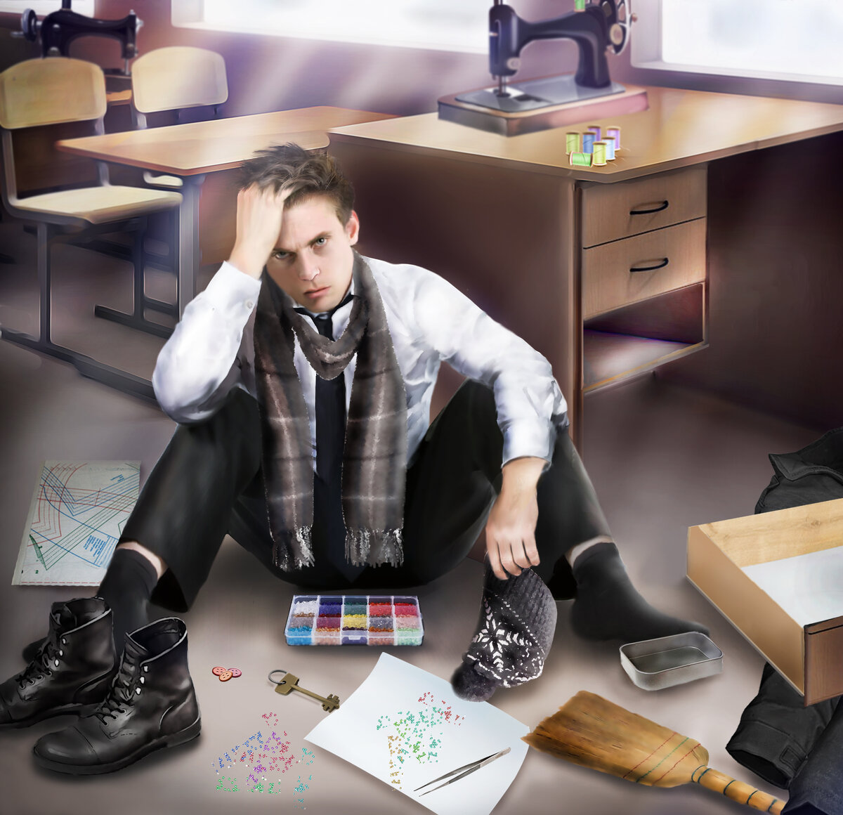 Иллюстрация выполнена художником Еленой Лагодновой