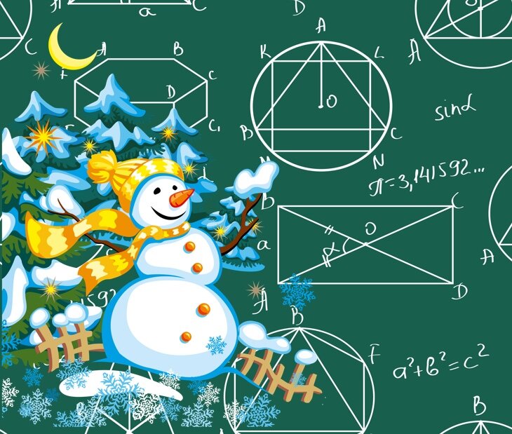 новогодняя открытка математическая. с новым годом математик. с новым годом математик. математическая открытка на новый год. с новым годом по математике.