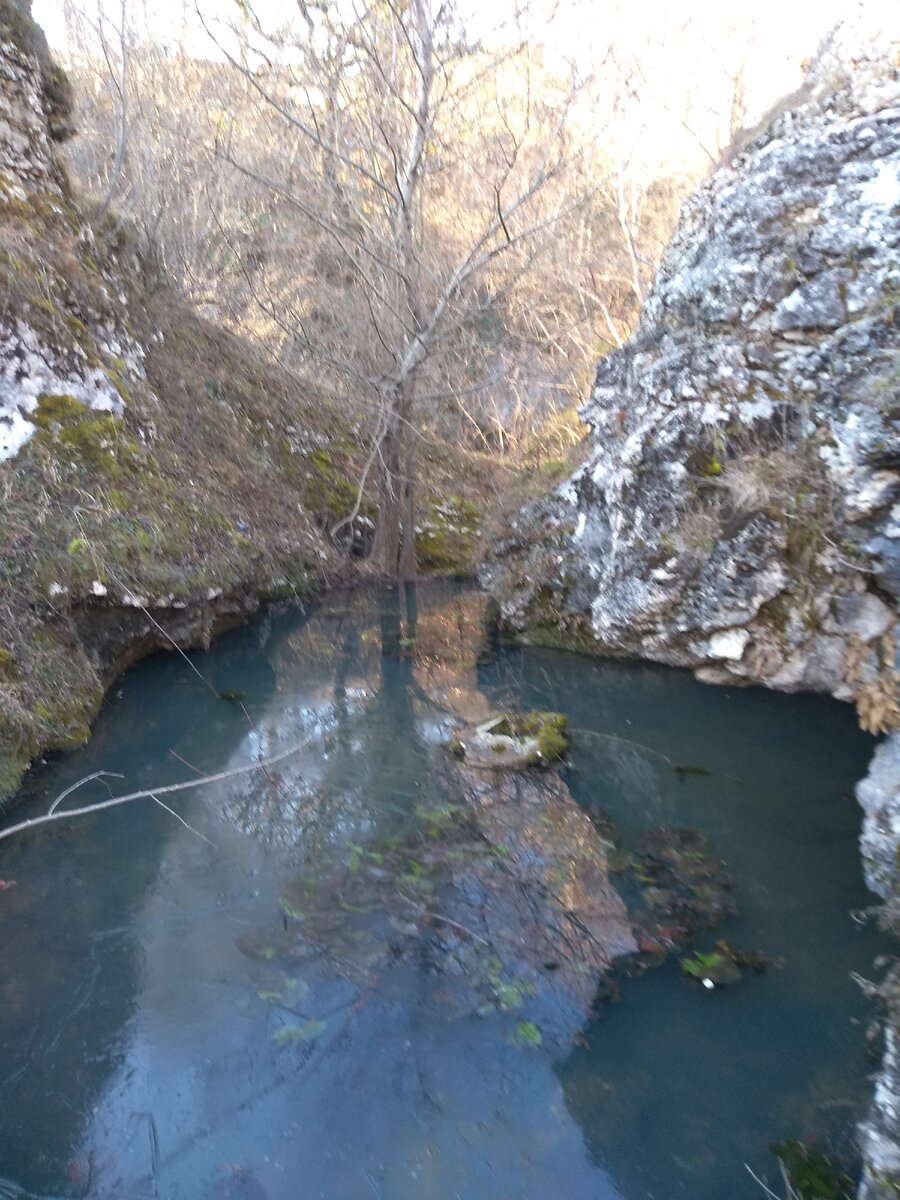 В Хаджохской теснине.