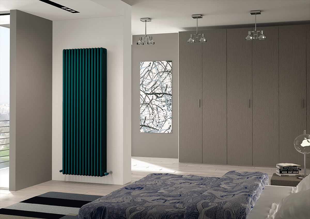 Трубчатые радиаторы Tesi в дизайне интерьера 