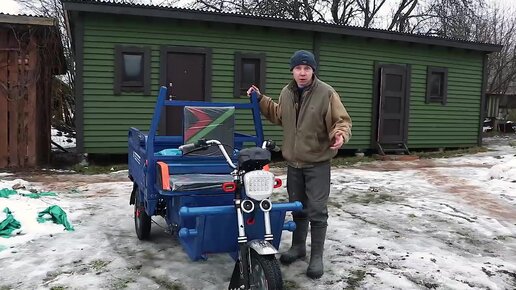 Приобрели в хозяйство НЕВИДАННЫЙ в деревне транспорт! Илон Маск отдыхает.