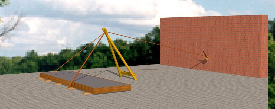 На картинке не показаны монтажные петли. Не забыть закрепить их за нижнюю продольную арматуру!