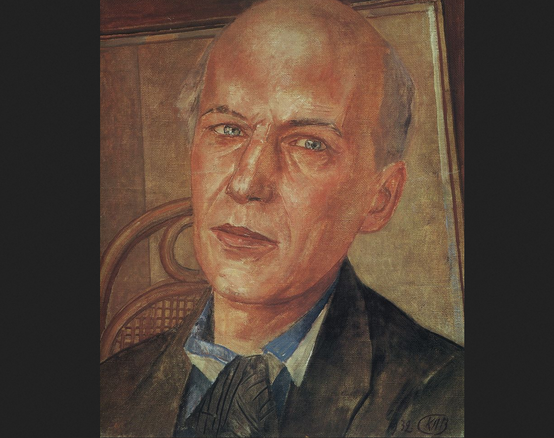 Кузьма Петров-Водкин. "Портрет Андрея Белого"