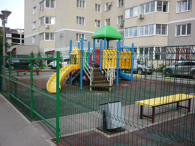 Забор на детскую площадку 25 метров