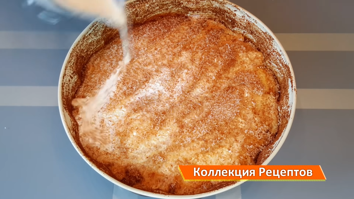 Кокосовый пирог со сливками