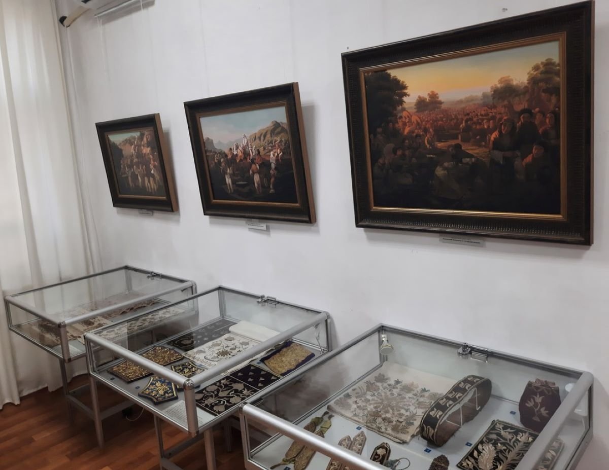 «Вышивка и художественный металл» / Фото с сайта Минкультуры РК 