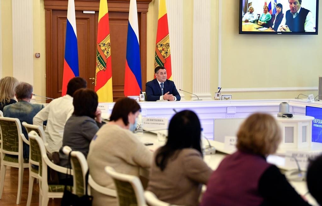 В Твери прошла традиционная встреча губернатора со СМИ по итогам года