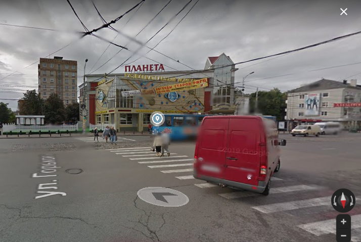 Вот так выглядит "Свиное рыло" в современном Калининграде.