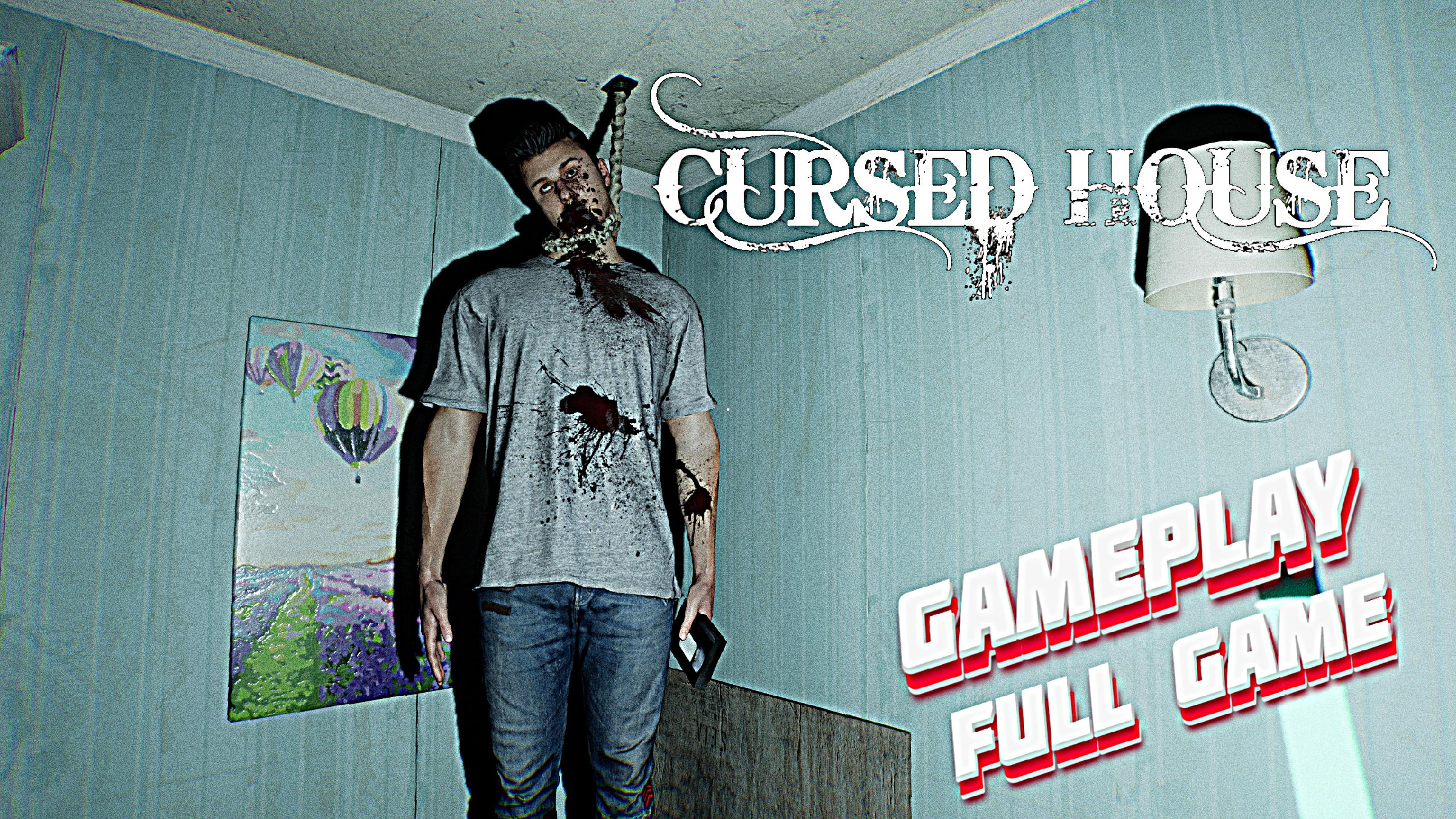 Cursed House gameplay | полное прохождение на русском | Хоррор канал | Дзен