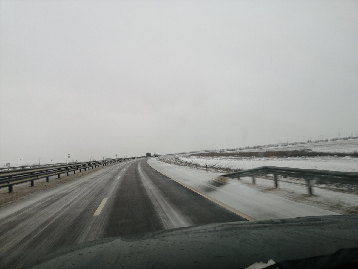 Таврида обратно. Не самый еще худший участок. 