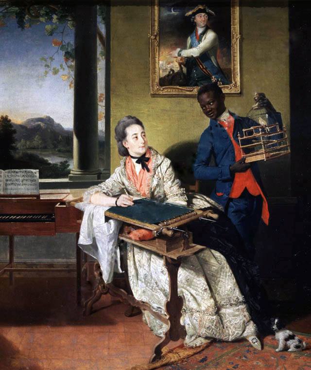 Портрет Евдокии Орловой. По другой версии, изображает фаворитку её мужа. 