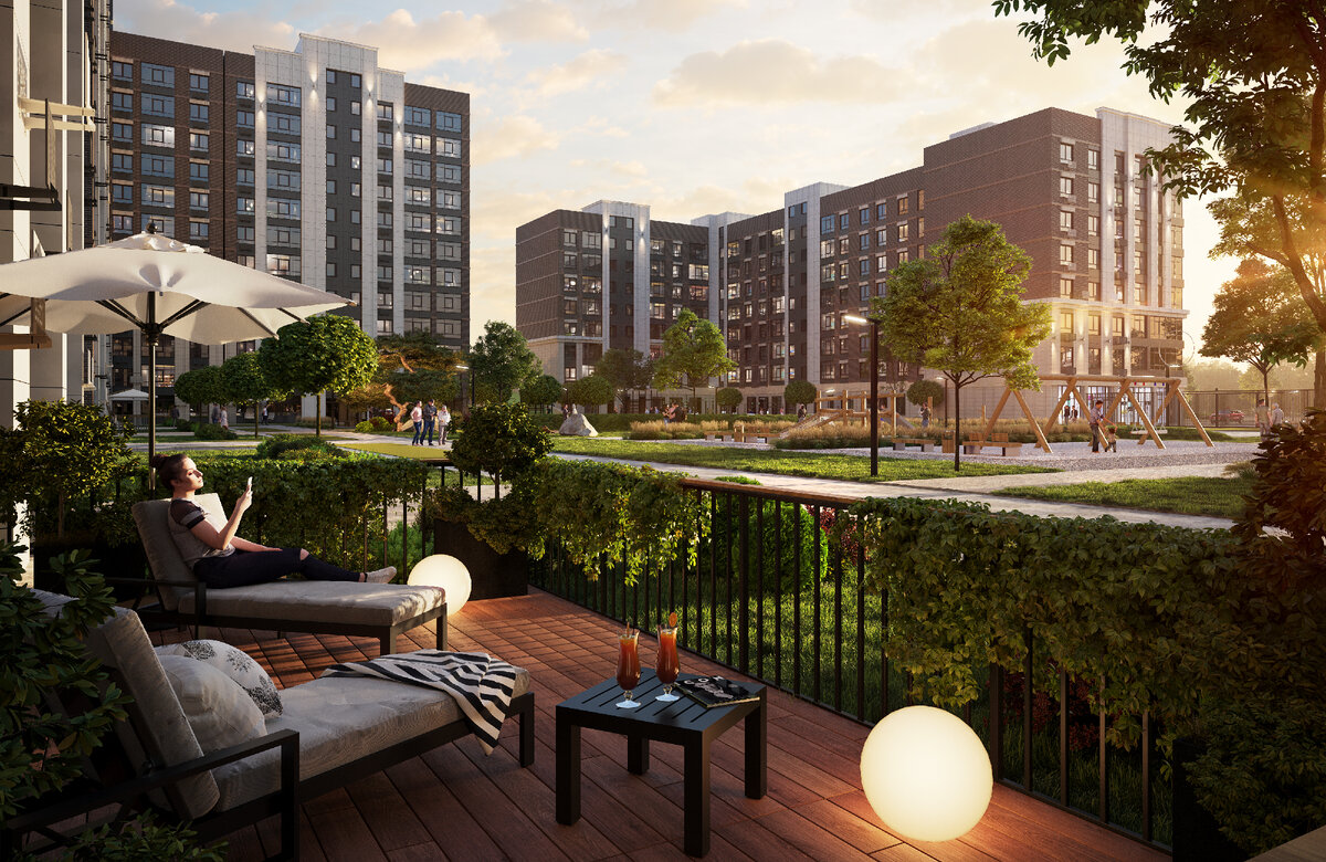 Идеальный отдых после рабочего дня. фото: ГК "ЮгСтройИнвест"