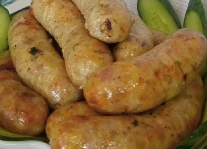 Колбаски картофельные