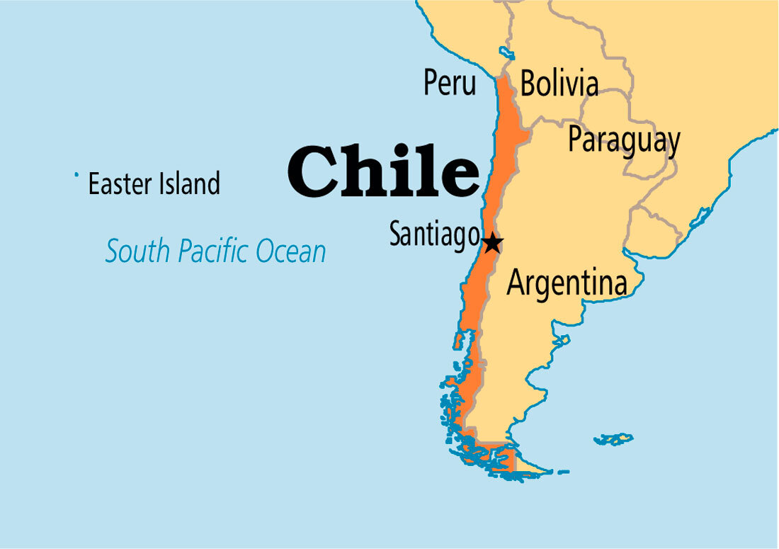 1. У Чили есть собственный гражданский город в Антарктике со школой, больницей, общежитием, почтой, интернетом, телевидением и мобильной телефонной связью. 2.