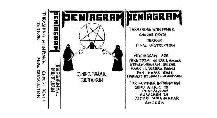Иллюстрированная история о том, как пентаграмма стала частью хэви-метала