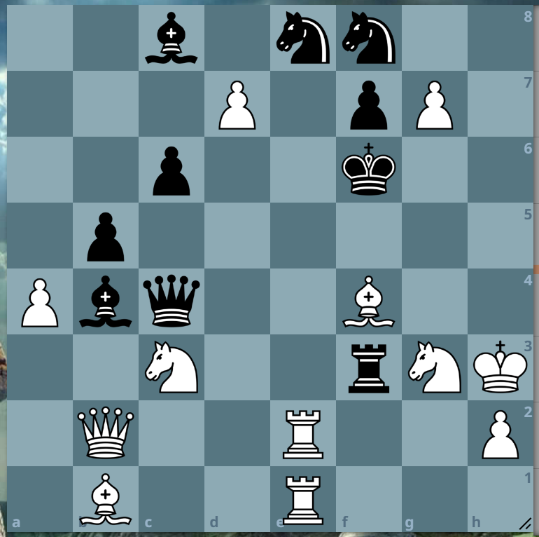 мат в 1 ход, ход белых