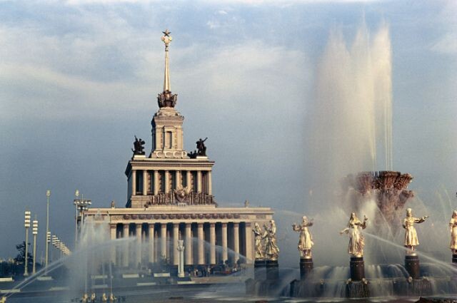 #фонтан_ВДНХ