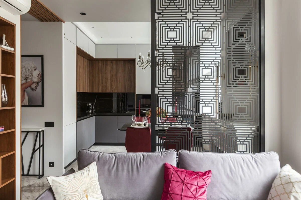 Изысканность и элегантность. Отличная организация пространства на 45 кв.м. старой сталинки