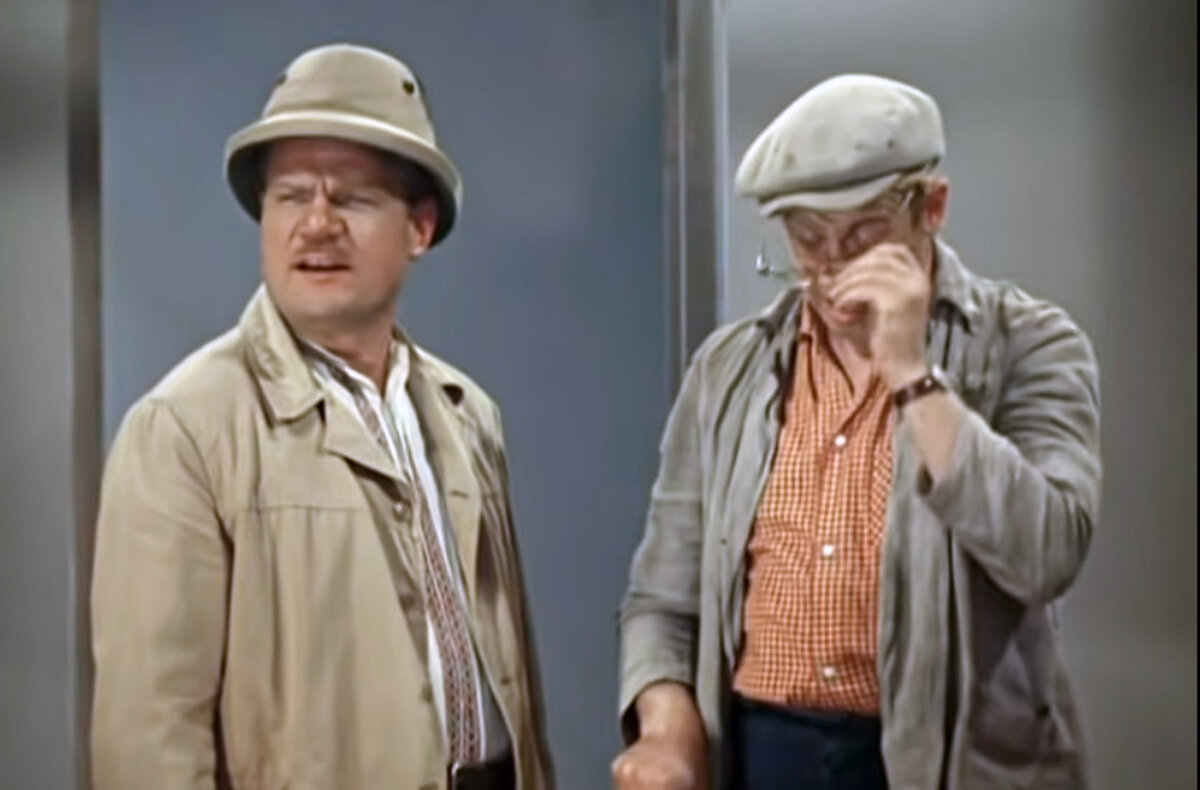 Кадр из фильма "Операция Ы и другие приключения Шурика"