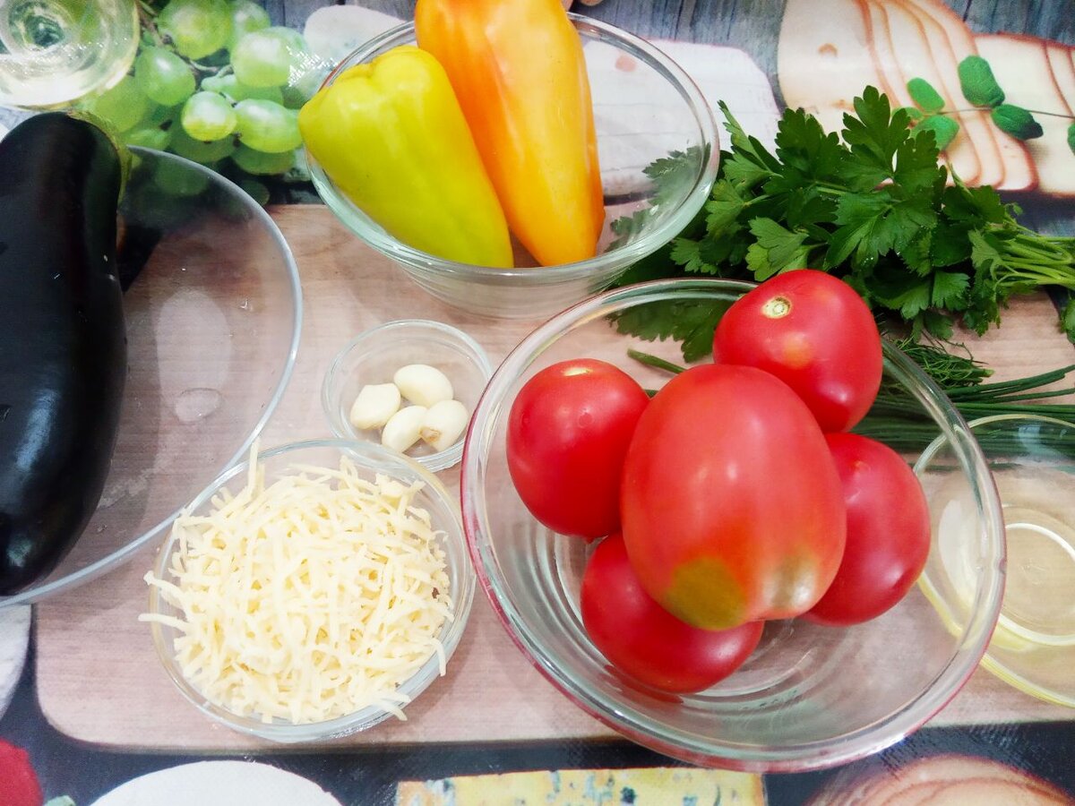 Ингредиенты для салата