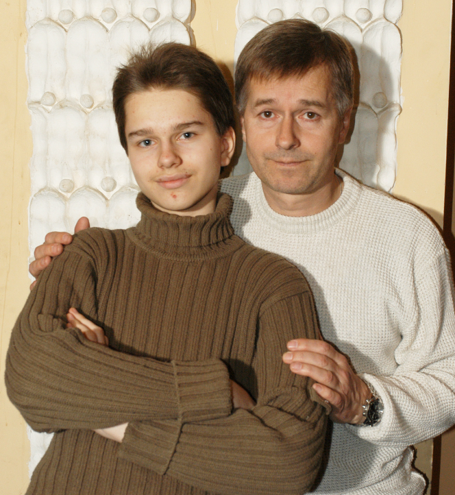 Игорь Ливанов и сын Андрей