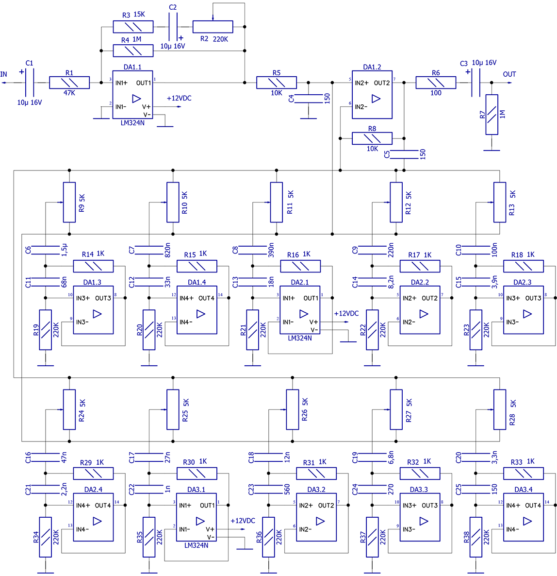 Электроника э002 схема