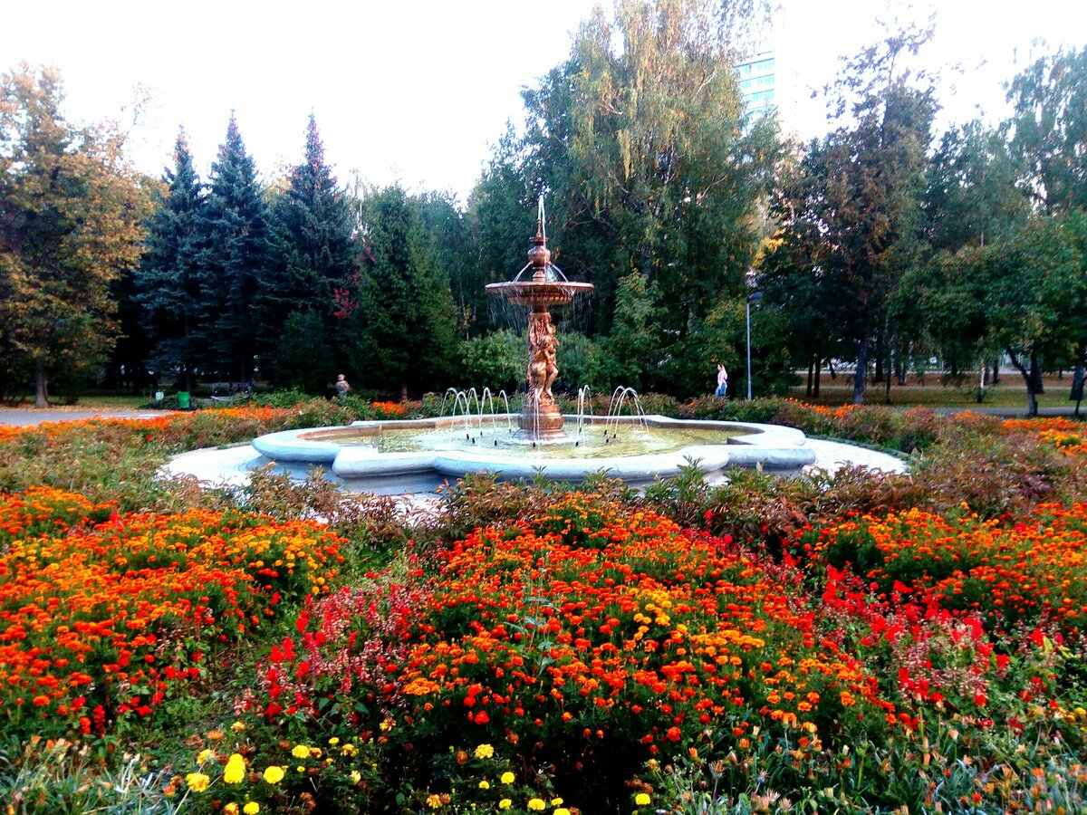 Фонтан любви - старейший фонтан Казани (фото автора)