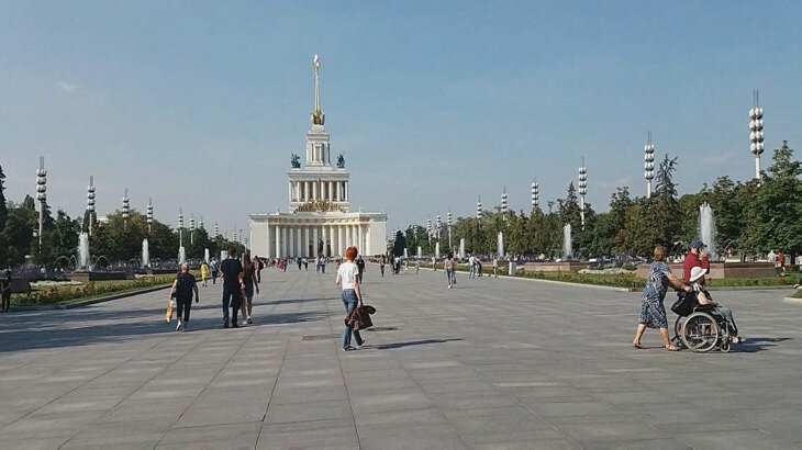 Фонтан каскад ВДНХ
