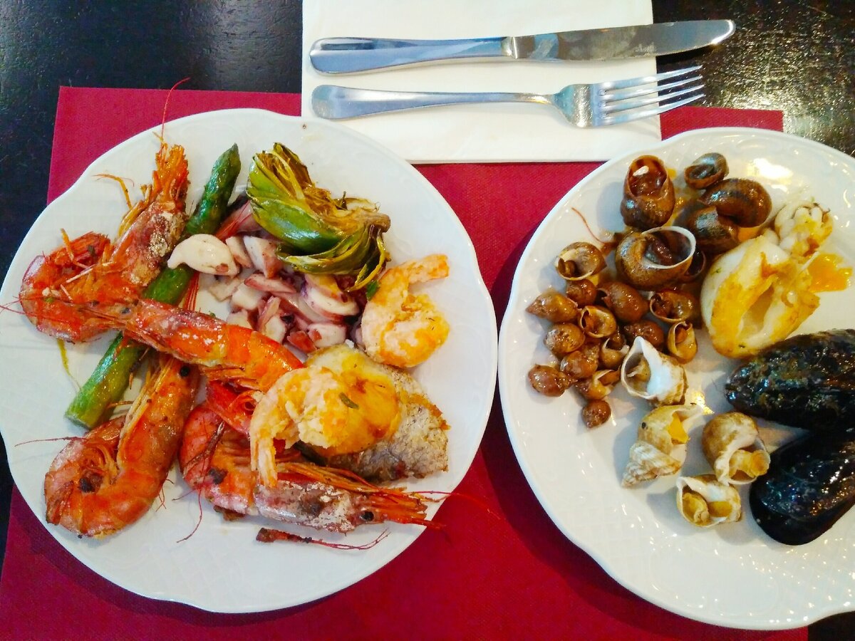 Морепродукты нон-стоп