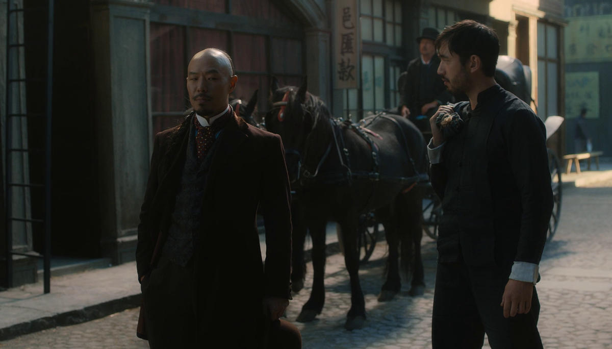 Стоп-кадр из сериала "Воин".