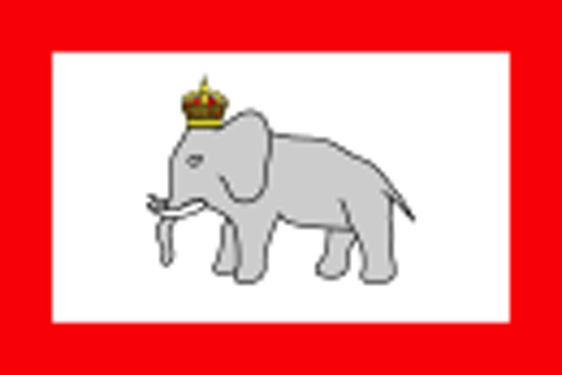 Флаг царства Обини 1170-1592гг.