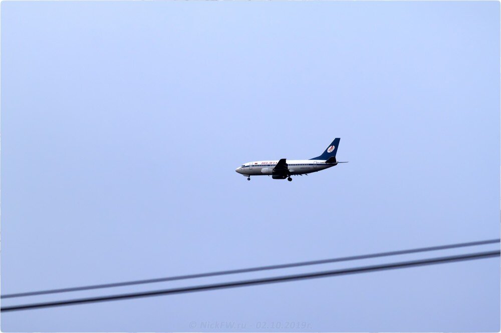 2. Boeing 737-500 - Бортовой №: EW-294PA - © NickFW.ru - 02.10.2019г.