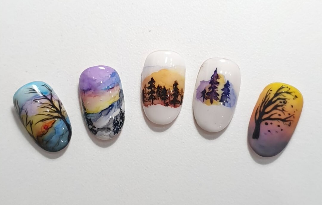 На первом месте  моя любимая Акварель)