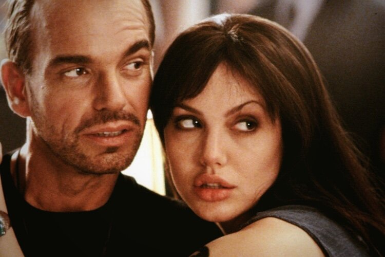 Билли Боб Торнтон с Анжелиной Джоли