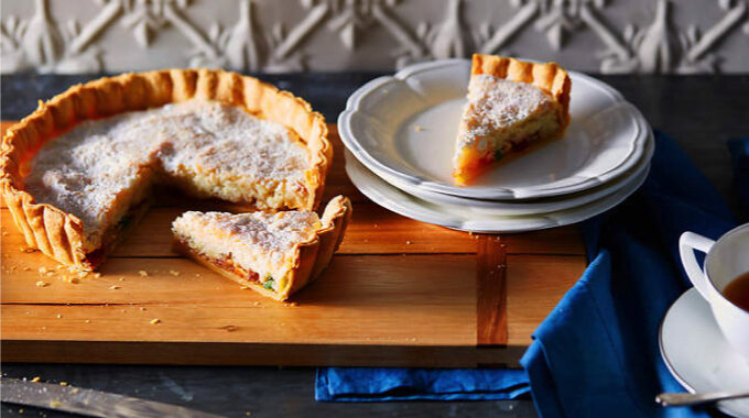 миндальный торт с с сухофруктами - Gâteau de voyage или Nougat de Tours