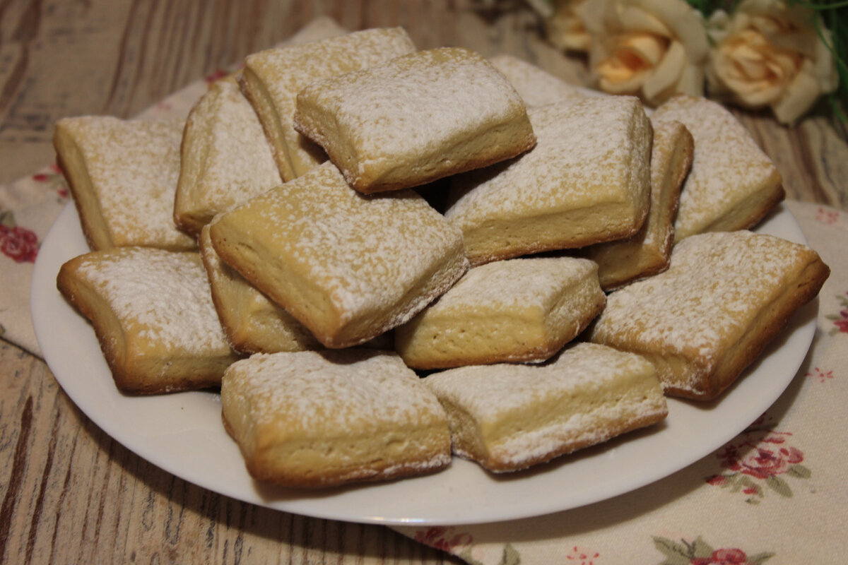 Домашнее простое печенье рецепты простые вкусное на сметане